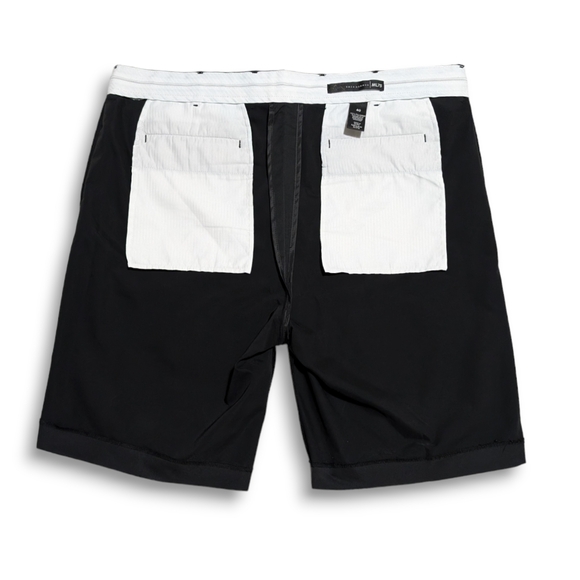 Greg Norman Black Shark Logo Golf ML75 Shorts Stretch Mens Size 40, 10" Inseam - Picture 7 of 10